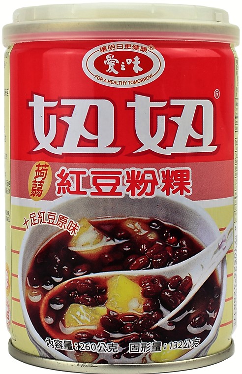 爱之味【妞妞 蒟蒻红豆粉粿】营养速食粥 260g